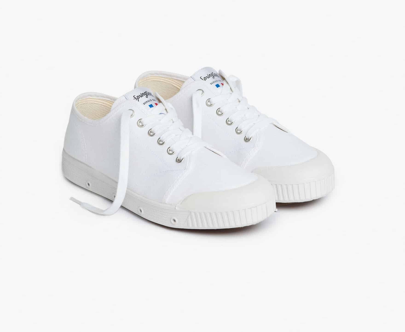 Spring Court G2 CANVAS Men's Trainers White | South Africa-94CLOYAVF